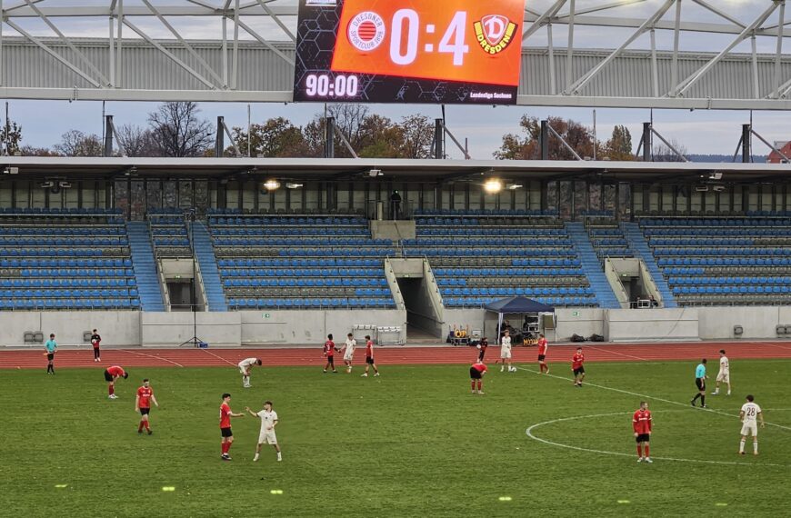 Sachsenliga DSC - Dynamo Dresden U23 0:4